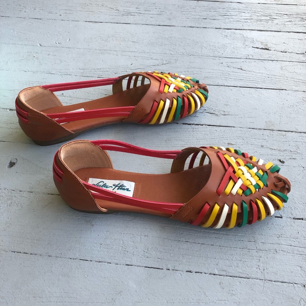 ModCloth Colorful Huarache Sandals